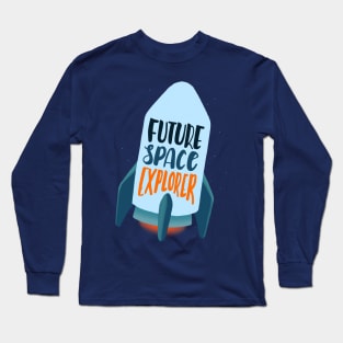 Future Space Explorer Long Sleeve T-Shirt